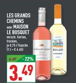 Marktkauf Les grands chemins les grands chemins Angebot