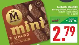 Marktkauf Langnese magnum mini almond Angebot