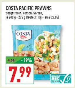 Marktkauf Costa pacific prawns Angebot