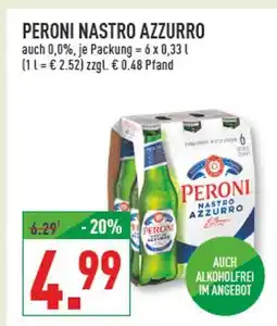 Marktkauf Peroni nastro azzurro Angebot