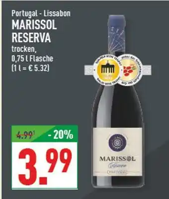 Marktkauf Marissol reserva Angebot