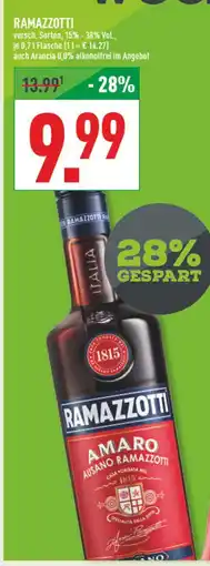 Marktkauf Ramazzotti ramazzotti Angebot
