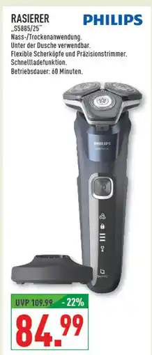 Marktkauf Philips rasierer Angebot