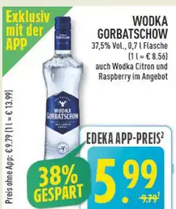 Marktkauf Wodka gorbatschow wodka gorbatschow Angebot