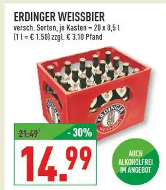 Marktkauf Erdinger weissbier Angebot