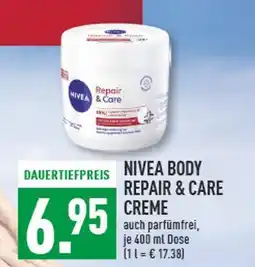 Marktkauf Nivea body repair & care creme Angebot