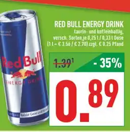Marktkauf Red bull energy drink Angebot
