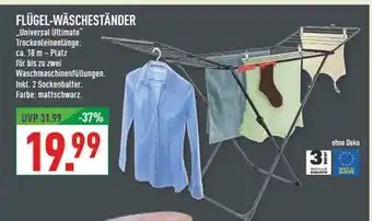 Marktkauf Flügel-wäscheständer Angebot