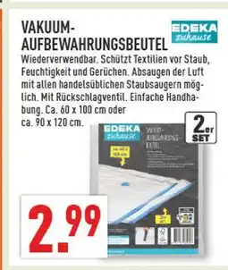 Marktkauf Edeka zuhause vakuum-aufbewahrungsbeutel Angebot