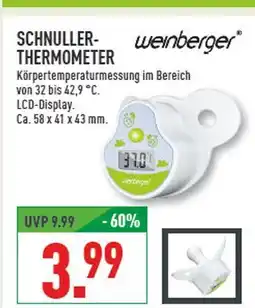 Marktkauf Weinberger schnuller-thermometer Angebot