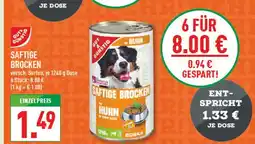 Marktkauf Gut & günstig saftige brocken mit huhn Angebot