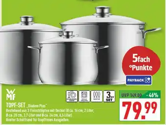 Marktkauf Wmf topf-set „diadem plus“ Angebot