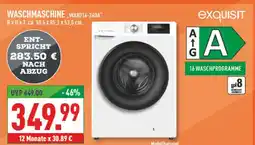 Marktkauf Exquisit waschmaschine wa8014-340a Angebot