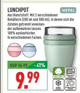 Marktkauf Mepal lunchpot Angebot