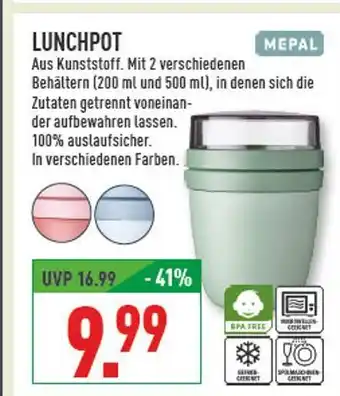 Marktkauf Mepal lunchpot Angebot