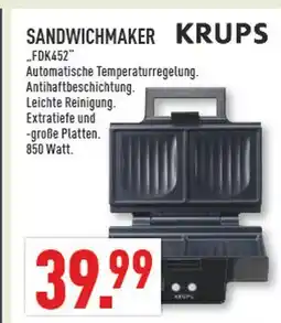 Marktkauf Krups sandwichmaker Angebot
