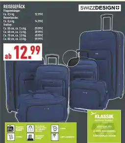 Marktkauf Swizzdesign reisegepäck flugumhänger Angebot