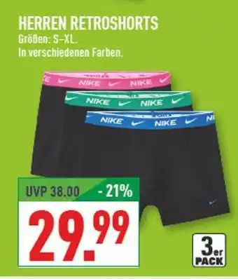 Marktkauf Nike herren retroshorts Angebot