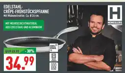 Marktkauf Hensslers edelstahl-crêpe-frühstückspfanne Angebot