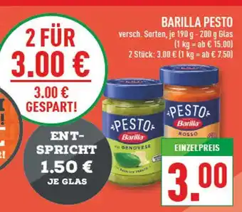 Marktkauf Barilla pesto Angebot