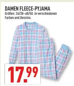 Marktkauf Damen fleece-pyjama Angebot