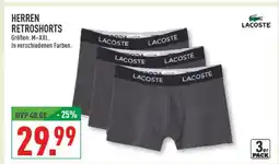 Marktkauf Lacoste herren retroshorts Angebot