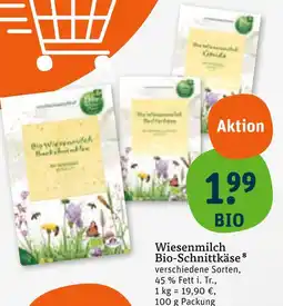 tegut Wiesenmilch bio-schnittkäse Angebot