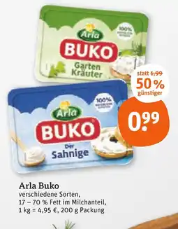 tegut Arla buko garten kräuter Angebot