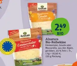 tegut Alnatura bio-reibekäse emmentaler Angebot