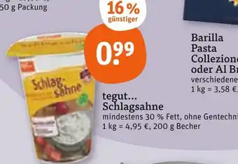 tegut Tegut... schlagsahne Angebot