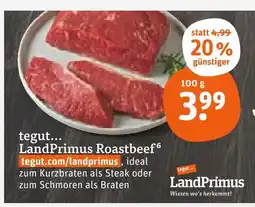 tegut Tegut... landprimus roastbeef Angebot