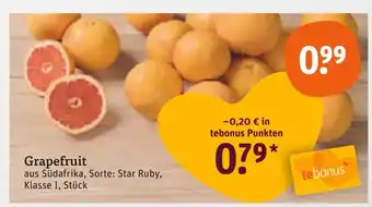 tegut Grapefruit Angebot