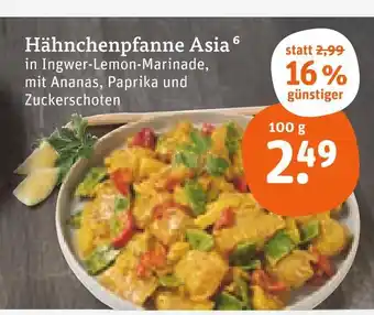 tegut Hähnchenpfanne asia Angebot