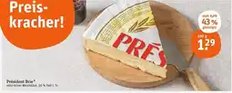 tegut Président brie Angebot