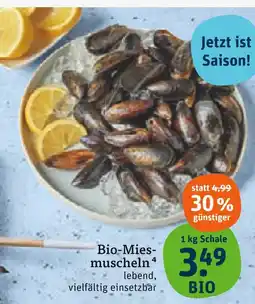 tegut Bio-miesmuscheln Angebot