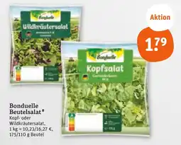 tegut Bonduelle wildkräutersalat Angebot