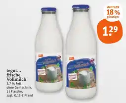 tegut Tegut... frische vollmilch Angebot