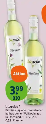 tegut Biorebe bio-riesling Angebot