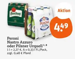 tegut Peroni nastro azzurro Angebot