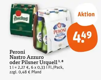 tegut Peroni nastro azzurro Angebot