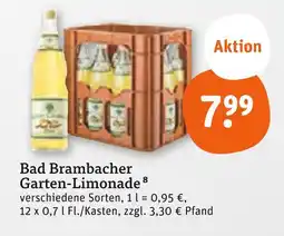 tegut Bad brambacher garten-limonade Angebot