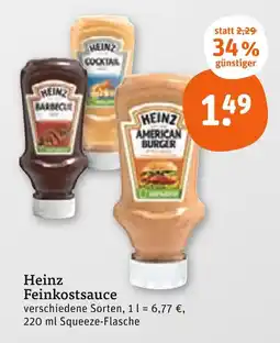 tegut Heinz feinkostsauce Angebot