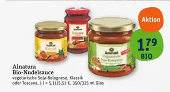 tegut Alnatura bio-nudelsauce Angebot