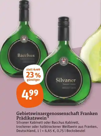 tegut Gebietswinzergenossenschaft franken prädikatswein Angebot