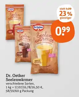 tegut Dr. oetker seelenwärmer Angebot