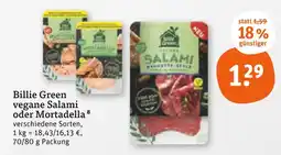 tegut Billie green vegane salami Angebot