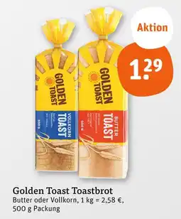 tegut Golden toast toastbrot butter Angebot