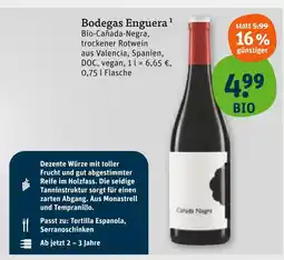 tegut Bodegas enguera bio-cañada-negra Angebot