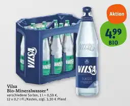 tegut Vilsa bio-mineralwasser Angebot