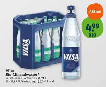tegut Vilsa bio-mineralwasser Angebot